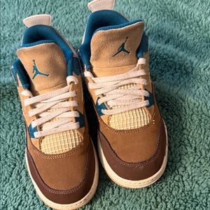 Jordan Kids' Sneakers - Brown and Blue